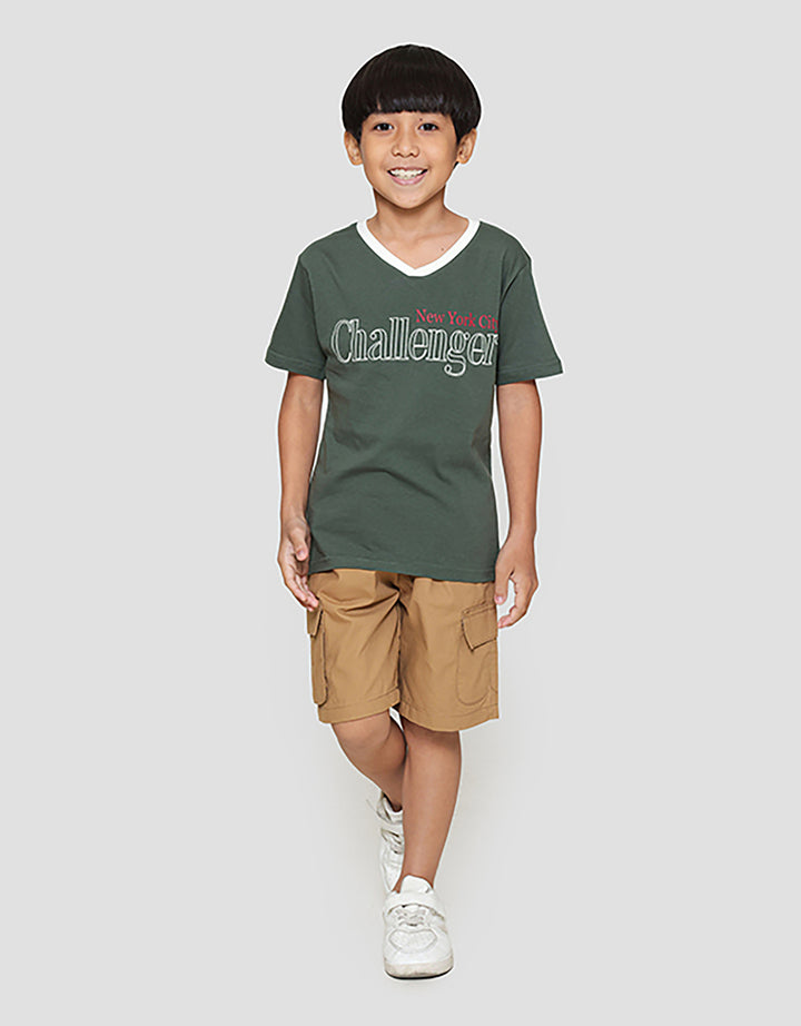 Little M Sbln Challenger Nyc Kaos Anak Laki-laki