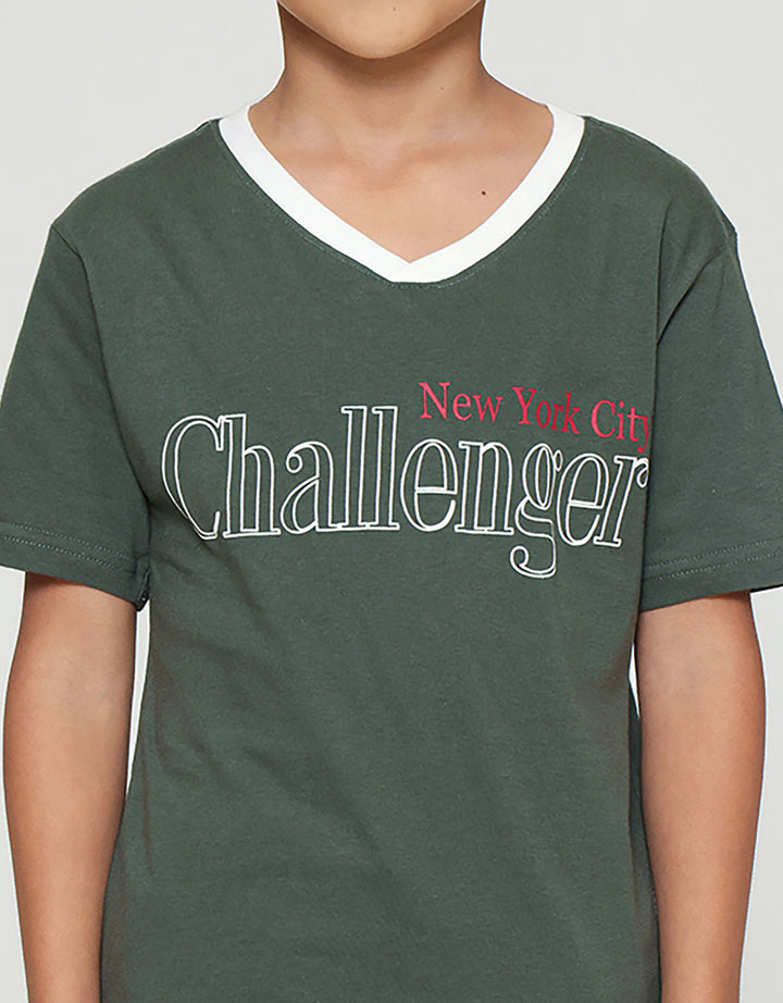 Little M Sbln Challenger Nyc Kaos Anak Laki-laki