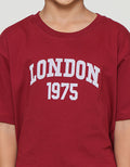 Little M London 1975 Kaos Anak Laki-laki