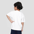 Little M Texture Ktg Kaos Oversize Anak Laki-laki