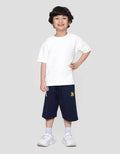 Little M Texture Ktg Kaos Oversize Anak Laki-laki