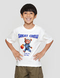 Little M Great Crew Kaos Oversize Anak Laki-laki