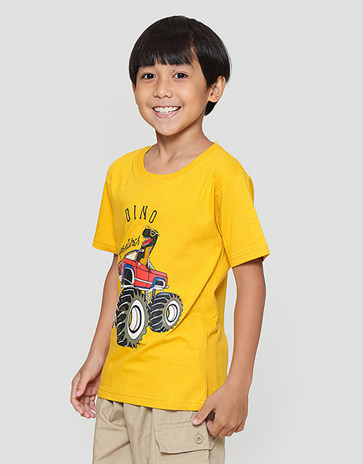 Little M Dino Adventure Kaos Anak Laki-laki
