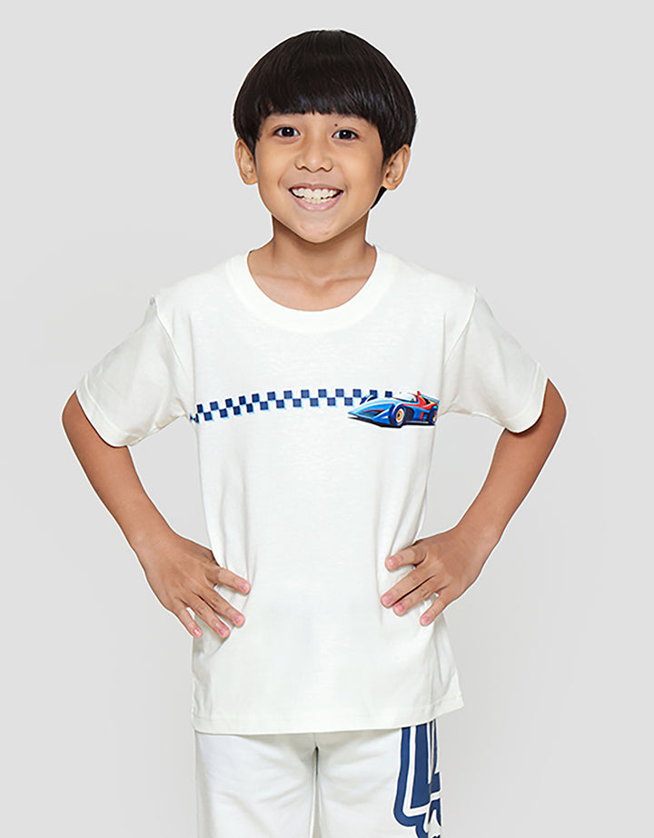 Little M Car Kotak Kaos Anak Laki-laki Kaos Anak Laki-laki