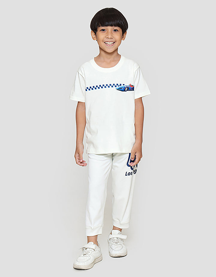 Little M Car Kotak Kaos Anak Laki-laki Kaos Anak Laki-laki