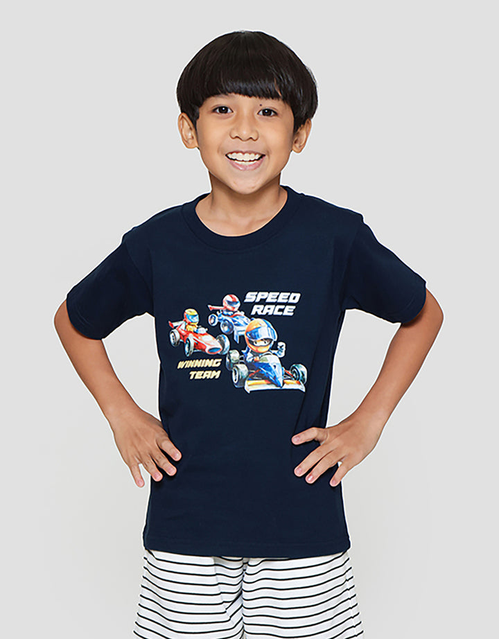 Little M Speed Race Kaos Anak Laki-laki