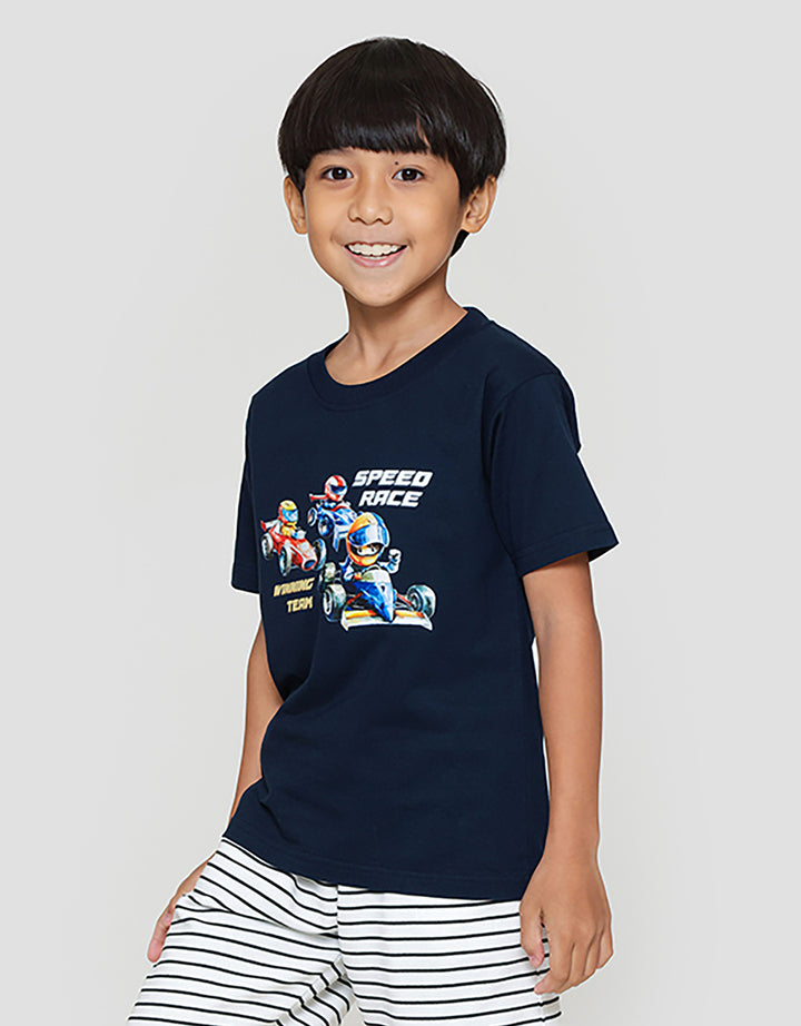 Little M Speed Race Kaos Anak Laki-laki
