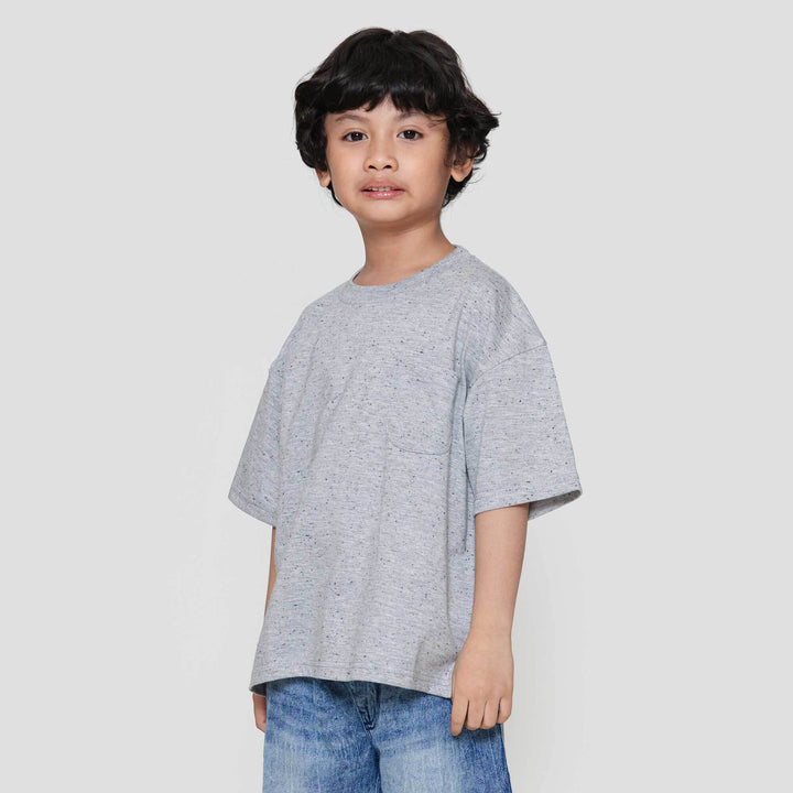 Little M Tex Kantong Kaos Oversize Anak Laki-laki