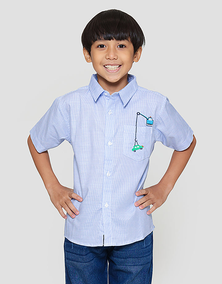 Little M Simlply Kemeja Anak Laki-laki
