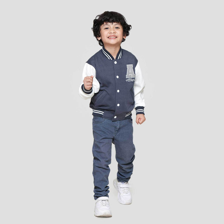 Little M Fleece Apl Jaket Anak Laki-laki