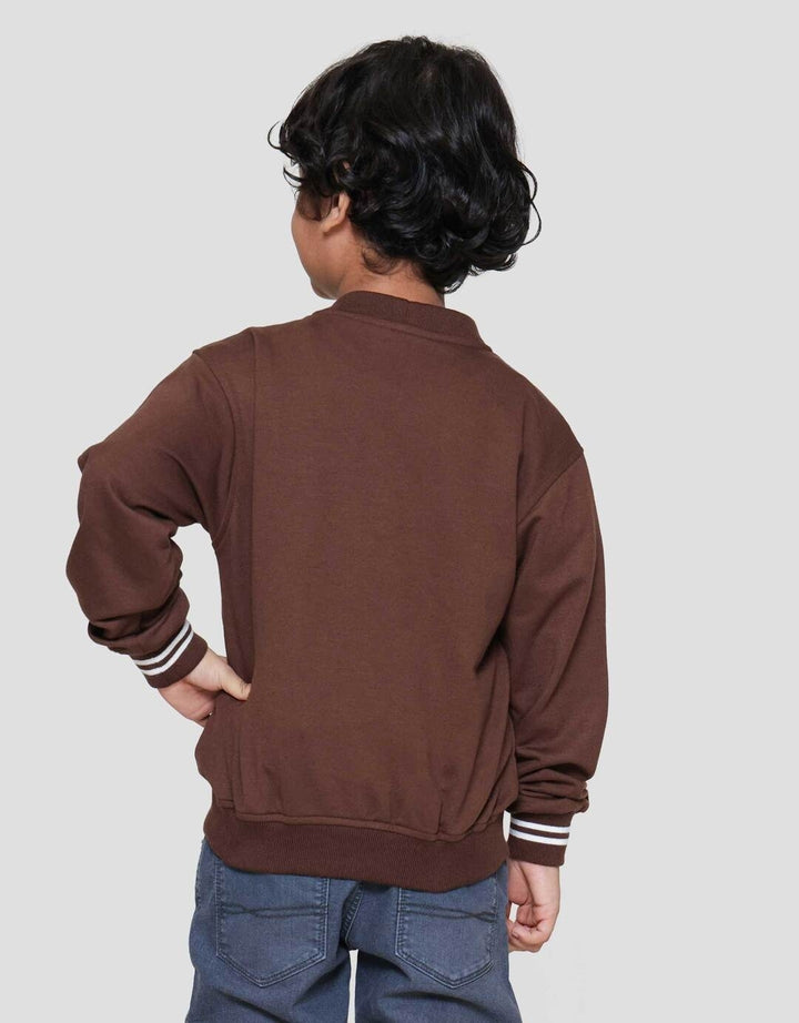 Little M Cardigan Apl Bear Jaket Anak Laki-laki