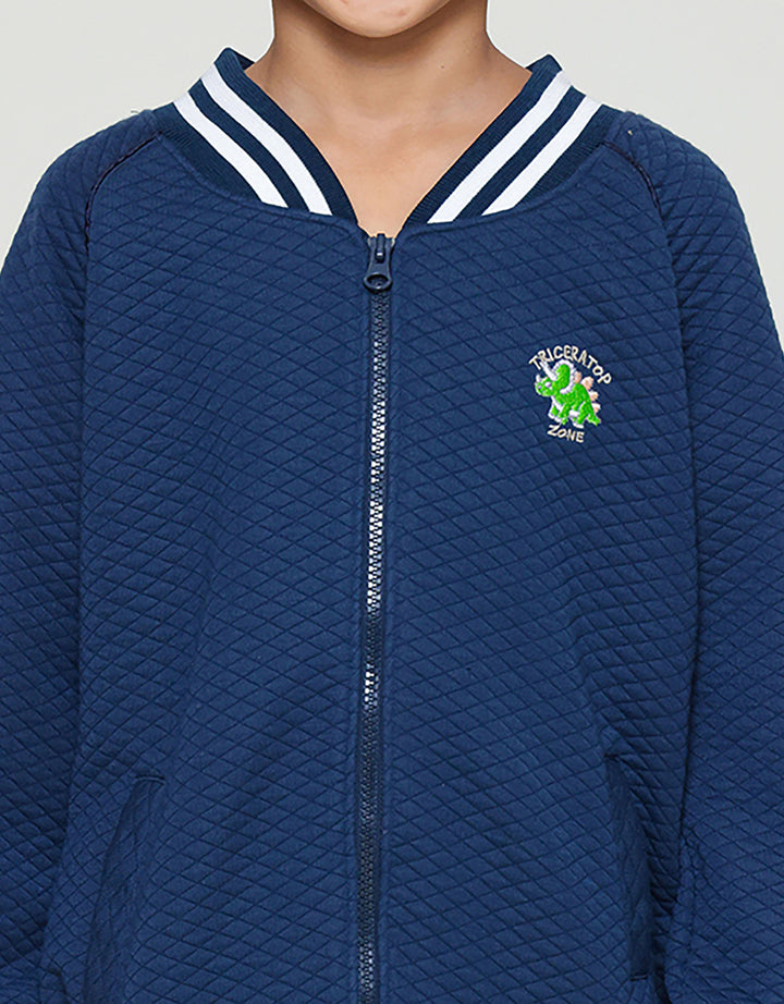 Little M Wafel Tex Jaket Anak Laki-laki