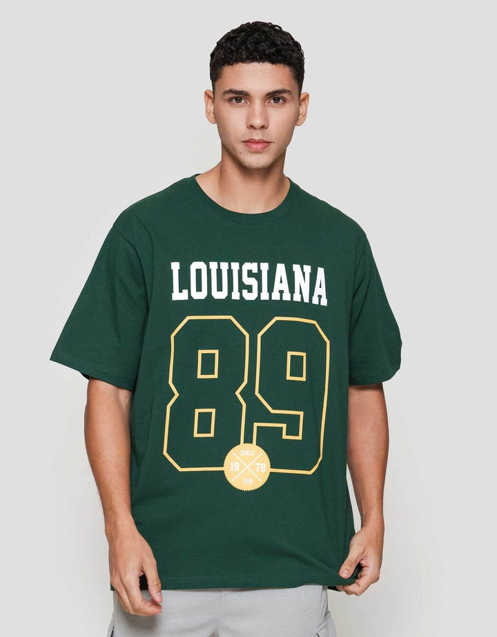 Aos Theme The Jocks Varsity Club Louisiana Kaos Pria