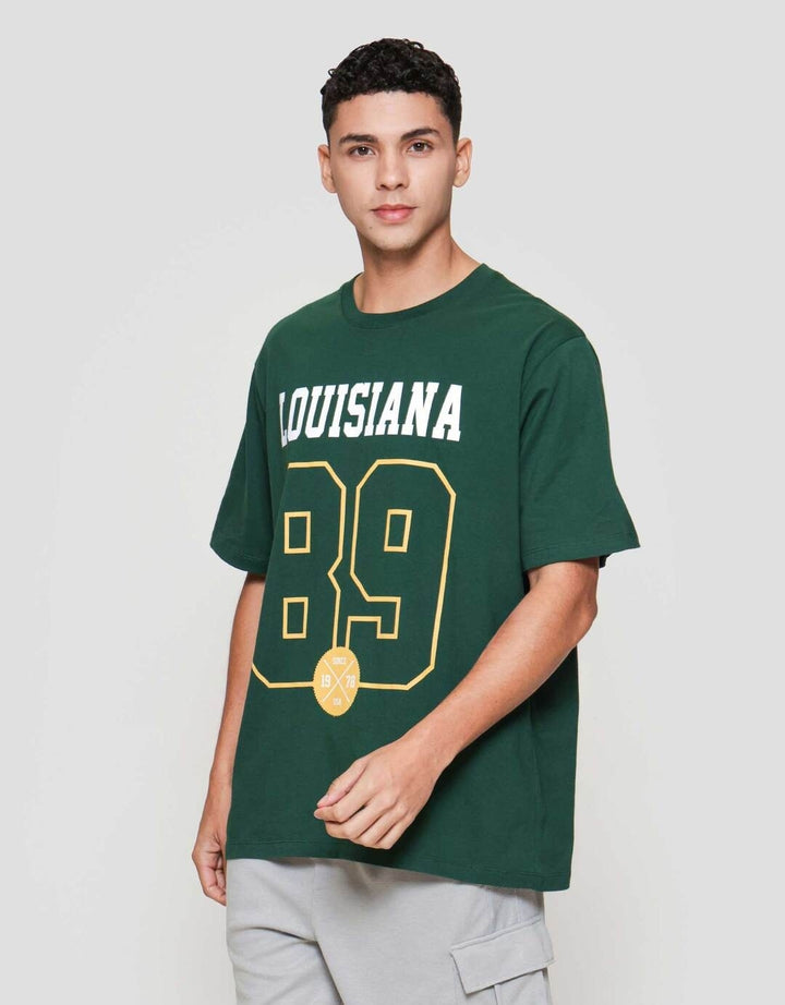 Aos Theme The Jocks Varsity Club Louisiana Kaos Pria