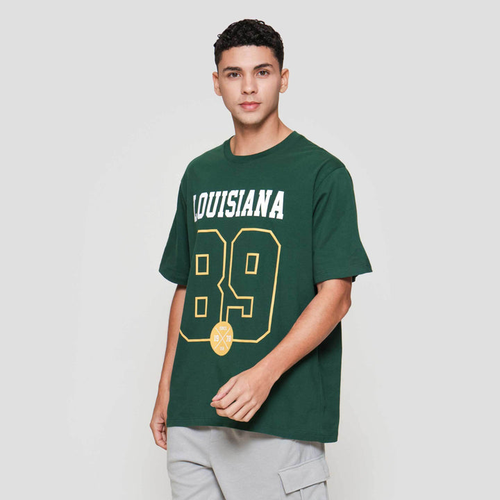 Aos Theme The Jocks Varsity Club Louisiana Kaos Pria