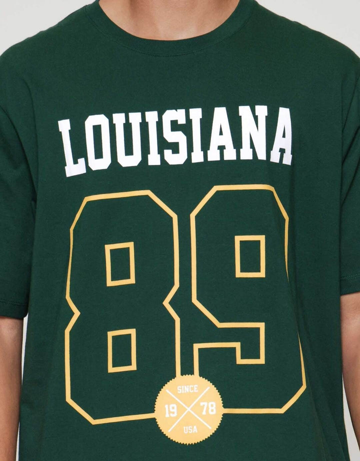 Aos Theme The Jocks Varsity Club Louisiana Kaos Pria