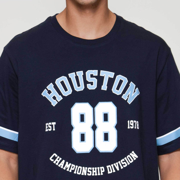 Aos Theme The Jocks Varsity Club Houston Kaos Pria