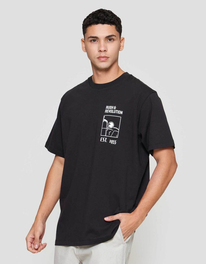 Aos Theme Rockstar Car Rush Revolution Kaos Pria