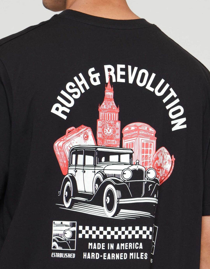 Aos Theme Rockstar Car Rush Revolution Kaos Pria