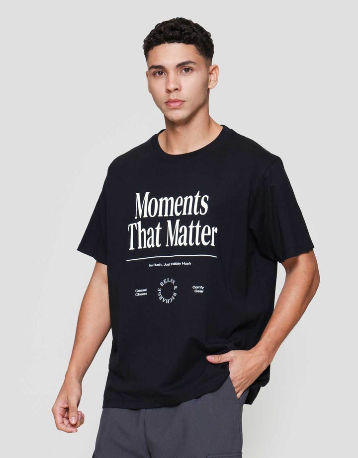 Aos Theme Popular Word Moment Kaos Pria