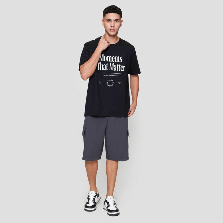 Aos Theme Popular Word Moment Kaos Pria