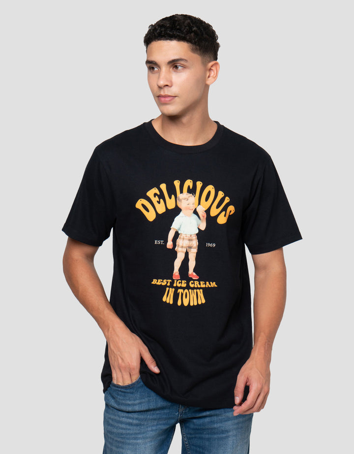 Aos Theme Tbnd Concept Western Vintage Delicious Kaos Pria