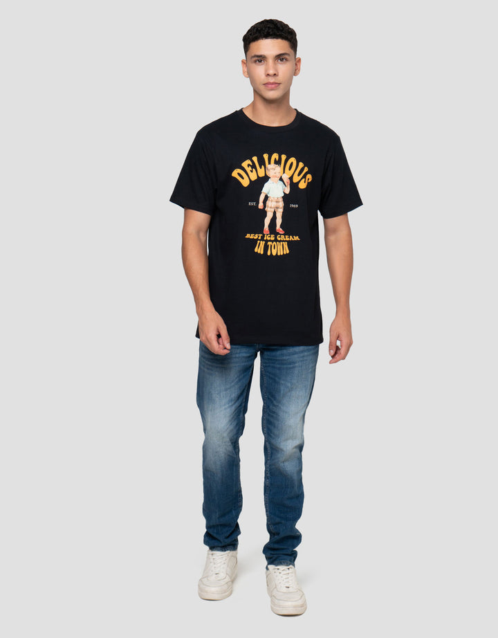 Aos Theme Tbnd Concept Western Vintage Delicious Kaos Pria