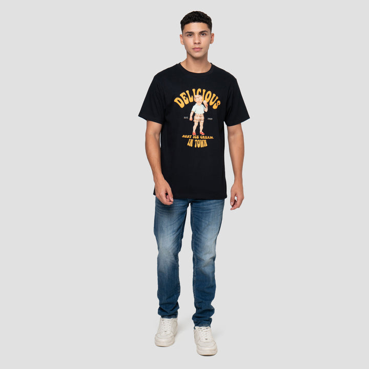 Aos Theme Tbnd Concept Western Vintage Delicious Kaos Pria