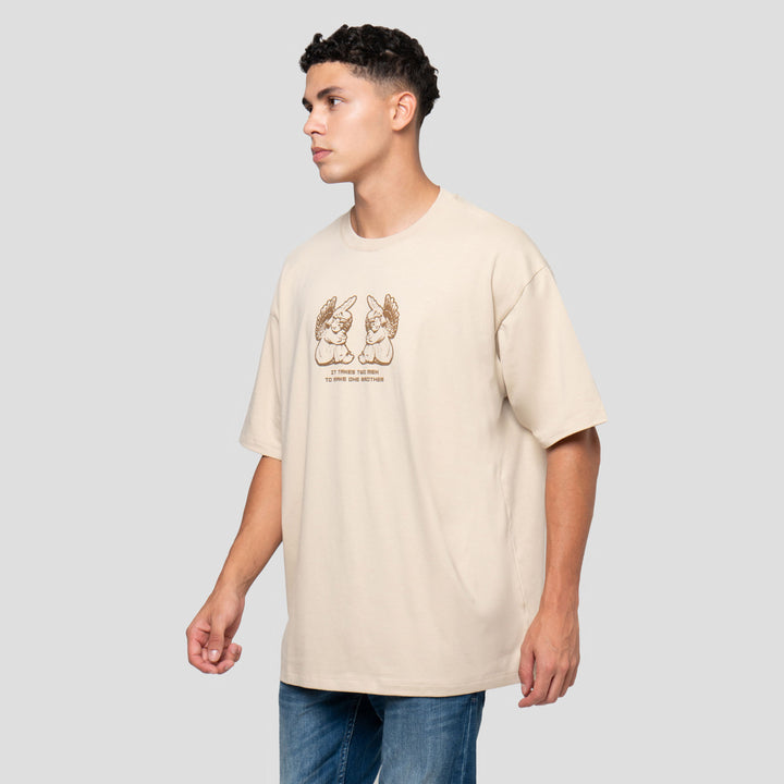 Aos Theme Popular Classic Art Kaos Oversize  Pria