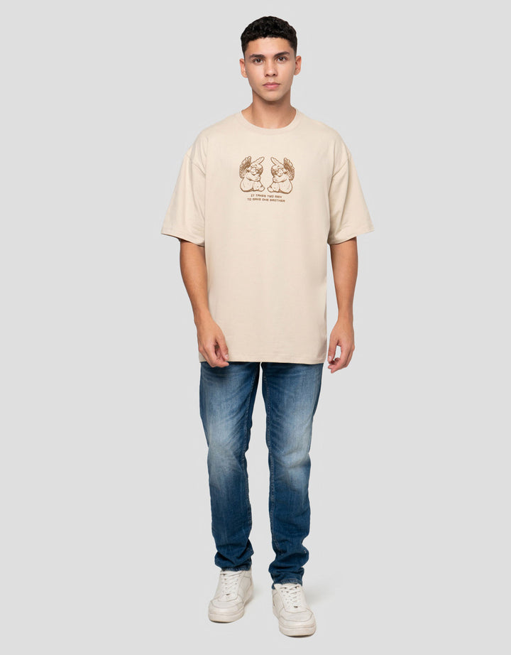 Aos Theme Popular Classic Art Kaos Oversize  Pria