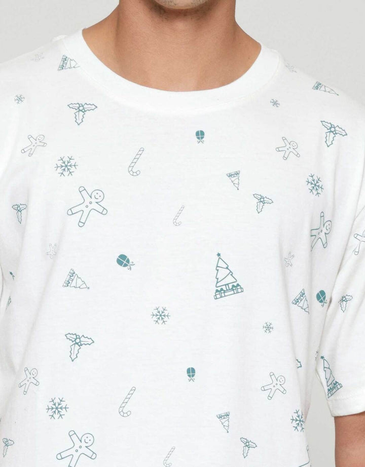 Aos Theme Tbnd Christmas Collection 2026 Print Aksesoris Natal Kaos Pria