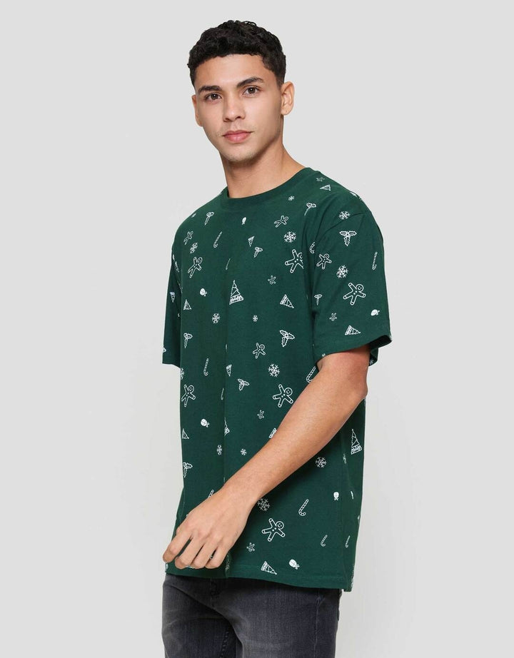 Aos Theme Tbnd X-Mas Collection 2026 Print Aksesoris Natal Kaos Pria