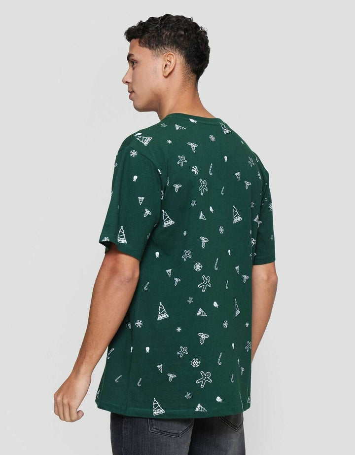 Aos Theme Tbnd X-Mas Collection 2026 Print Aksesoris Natal Kaos Pria