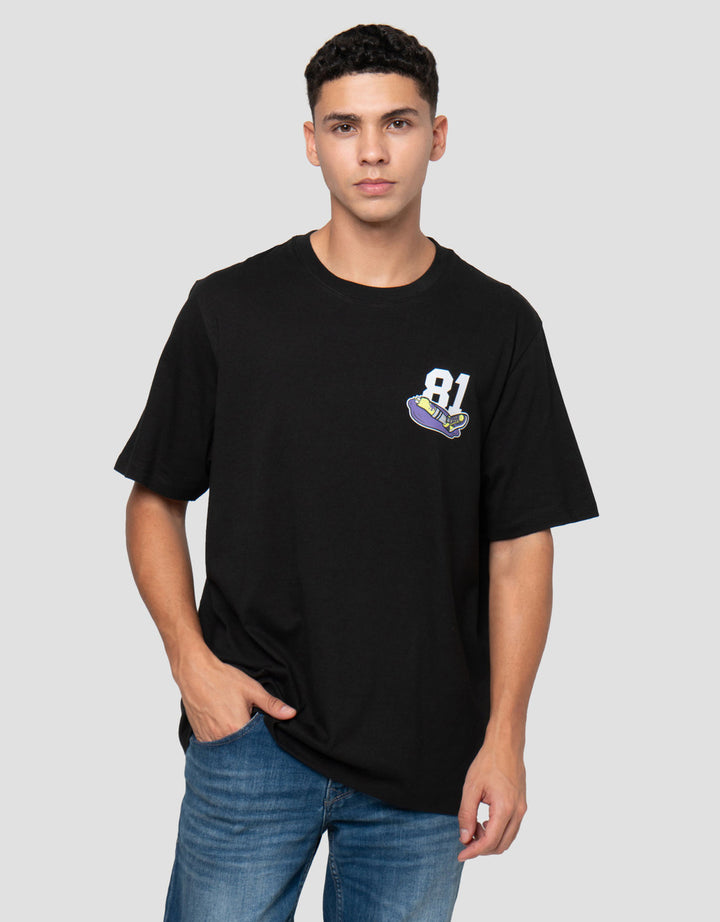 Aos Theme Rockstar Mtv Shoes Kaos Pria