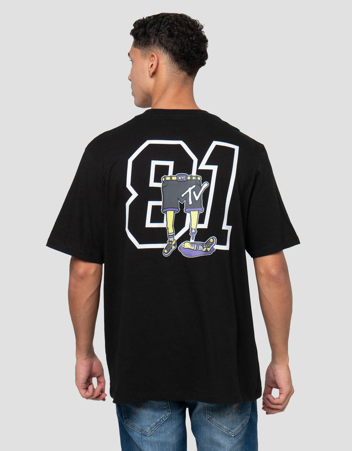 Aos Theme Rockstar Mtv Shoes Kaos Pria