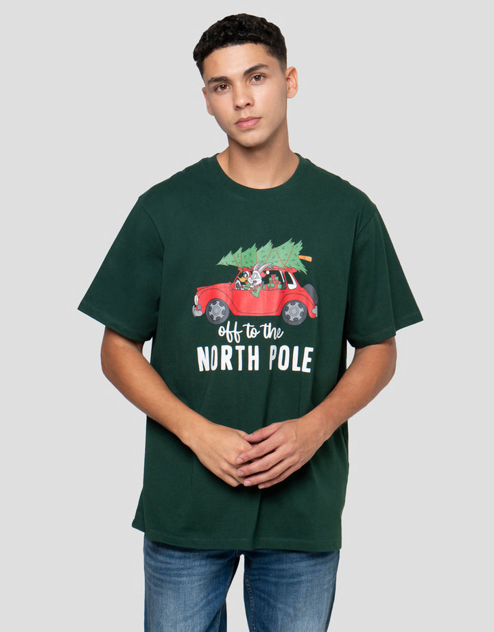 Aos Theme Tbnd Wb Christmas Collection North Pole Kaos Pria