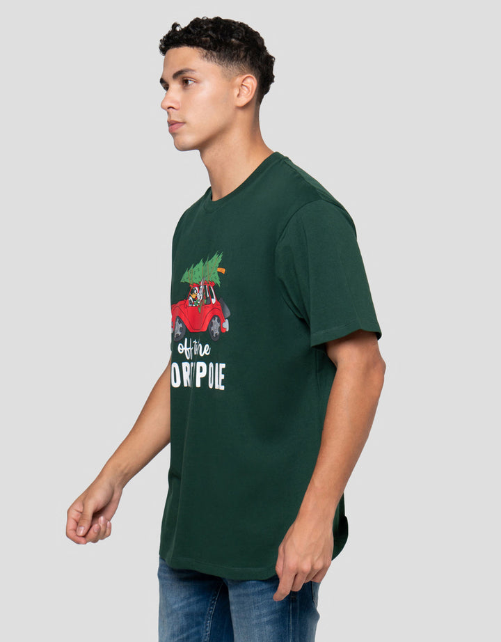 Aos Theme Tbnd Wb Christmas Collection North Pole Kaos Pria