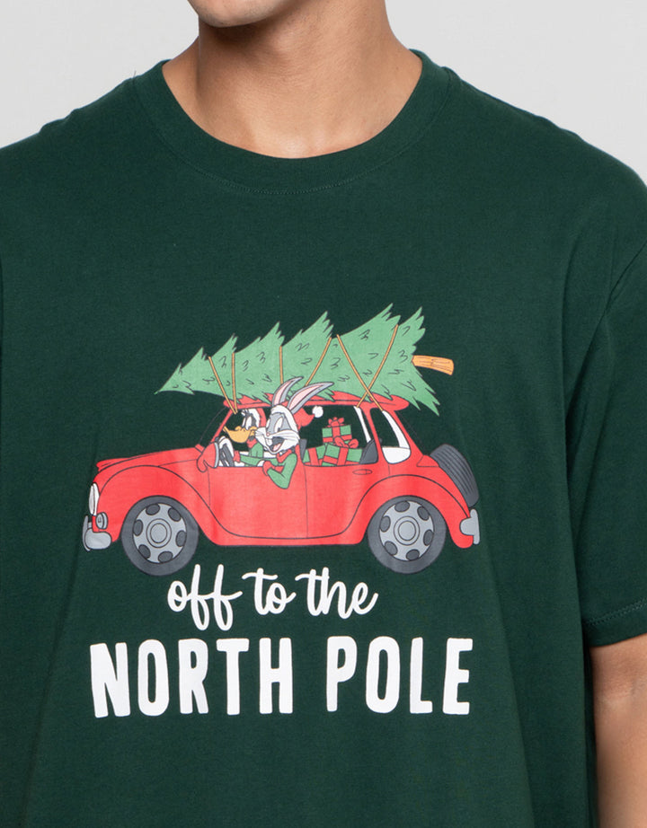 Aos Theme Tbnd Wb Christmas Collection North Pole Kaos Pria