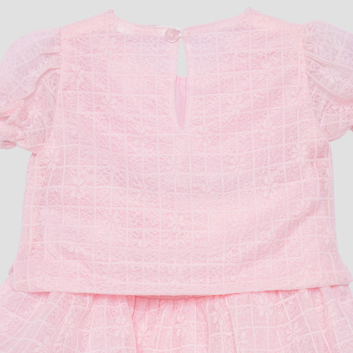 Little M Party With Lace Pakaian Setelan Bayi