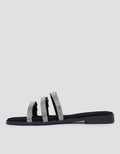 Connexion Three Buckle Sandal Slipper Wanita