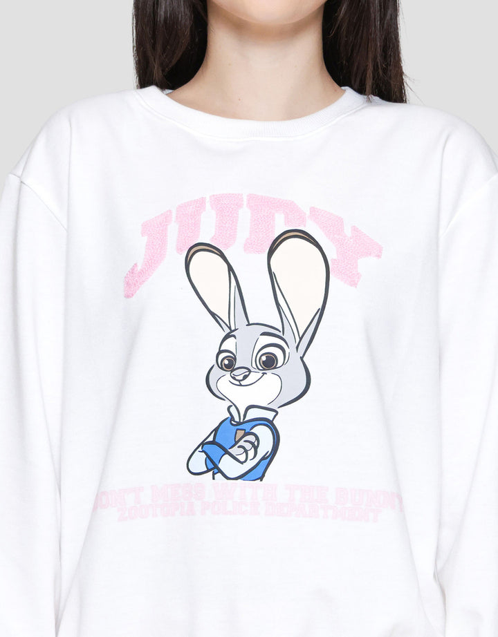 Disney Reg Print Zootopia Sweater Wanita