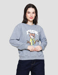 Disney Print Zootopia Sweater Wanita