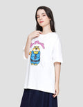 Disney Print Kaos Oversize Wanita