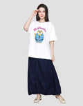Disney Print Kaos Oversize Wanita