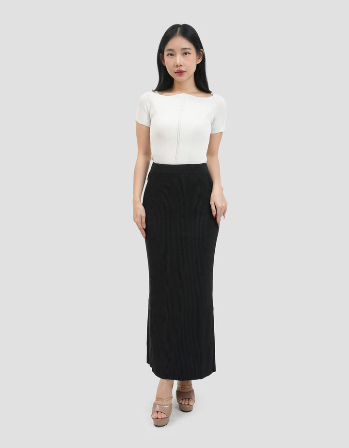 MXM CONNEXION RAJUT ROK MAXI WANITA