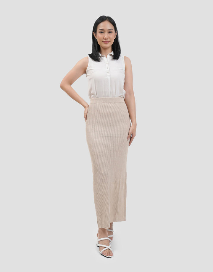 MXM CONNEXION RAJUT ROK MAXI WANITA