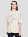 Nevada Oversize Wb Print Spongebob Kaos Wanita