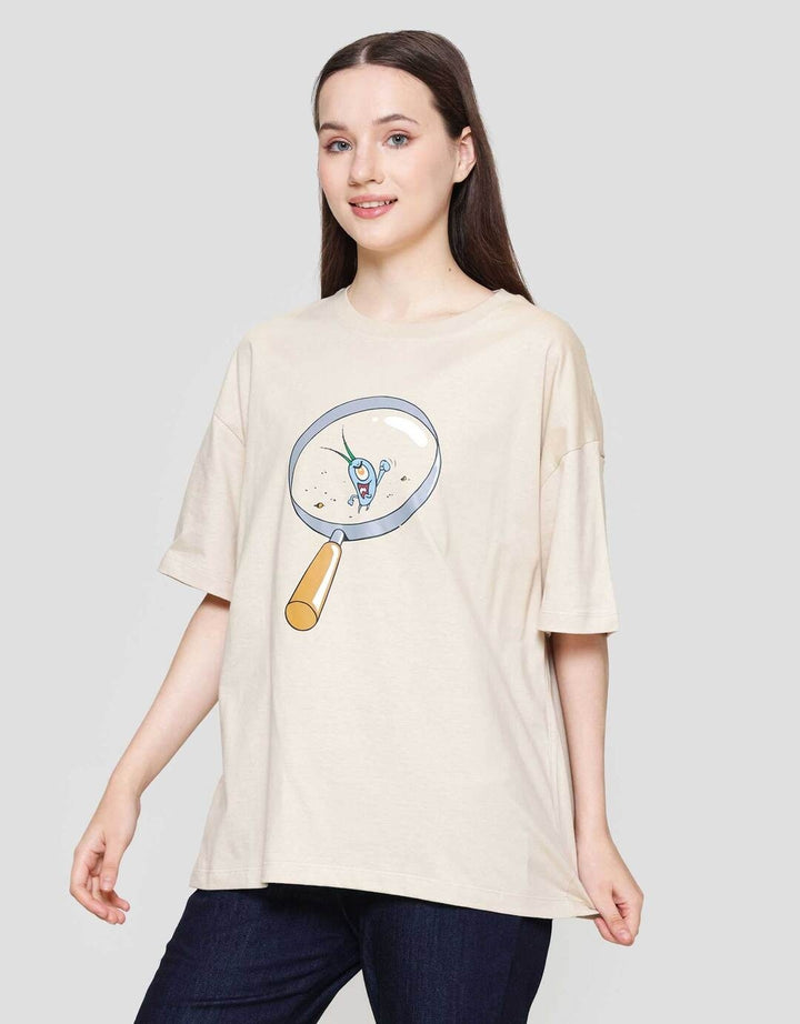 Nevada Oversize Wb Print Spongebob Kaos Wanita