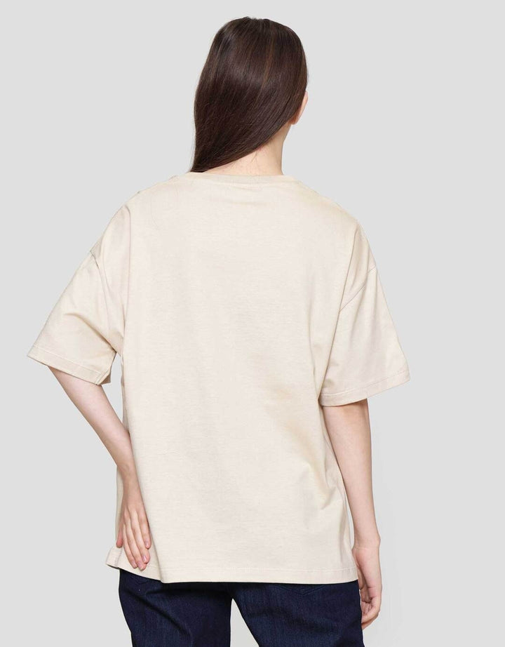 Nevada Oversize Wb Print Spongebob Kaos Wanita