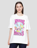 Nevada Oversize Print Spongebob Kaos Wanita